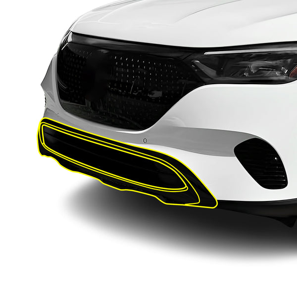 Fits Mercedes-Benz EQE SUV 2023-2025 Vinyl Chrome Delete Grille Blackout Decal Stickers Overlay Film
