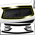 Vinyl Chrome Delete Side Window Grille Rear Trim Blackout Decal Stickers Overlay Film Fits Infiniti Q50 2018 2019 2020 2021 2022 2023 2024 - Bogar Tech Designs