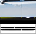 Window Vinyl Chrome Delete Trim Blackout Decal Stickers Overlay Film Fits Kia Telluride 2020 - 2025