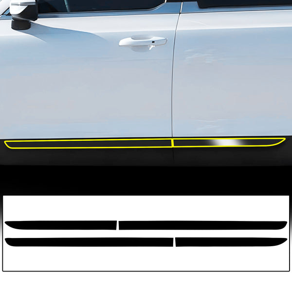Window Vinyl Chrome Delete Trim Blackout Decal Stickers Overlay Film Fits Kia Telluride 2020 - 2025