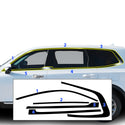 Window Vinyl Chrome Delete Trim Blackout Decal Stickers Overlay Film Fits Kia Telluride 2020 - 2025