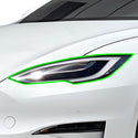 Full Headlight Taillight Precut Smoked PPF Tint Kit Film Overlay Fits Tesla Model S 2017 - 2025 - Bogar Tech Designs