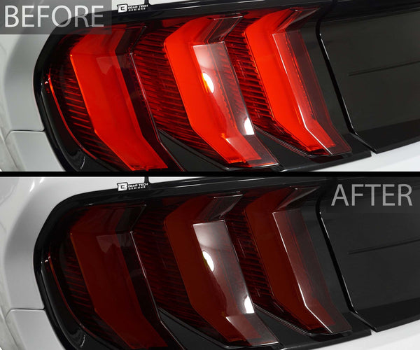 Complete Headlight Taillight Precut Tint Overlay Film Fits Ford Mustang 2018 - 2023 - Bogar Tech Designs