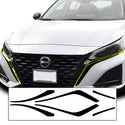 Vinyl Chrome Delete Wheel Sides Front Rear Bumper Trim Blackout Decal Stickers Overlay Film Fits Nissan Altima 2019 - 2025 - Bogar Tech Designs