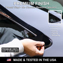 Vinyl Chrome Delete Side Window Front Bumper Wheel Rim Trim Blackout Decal Stickers Overlay Film Fits Chevrolet Malibu 2019-2025