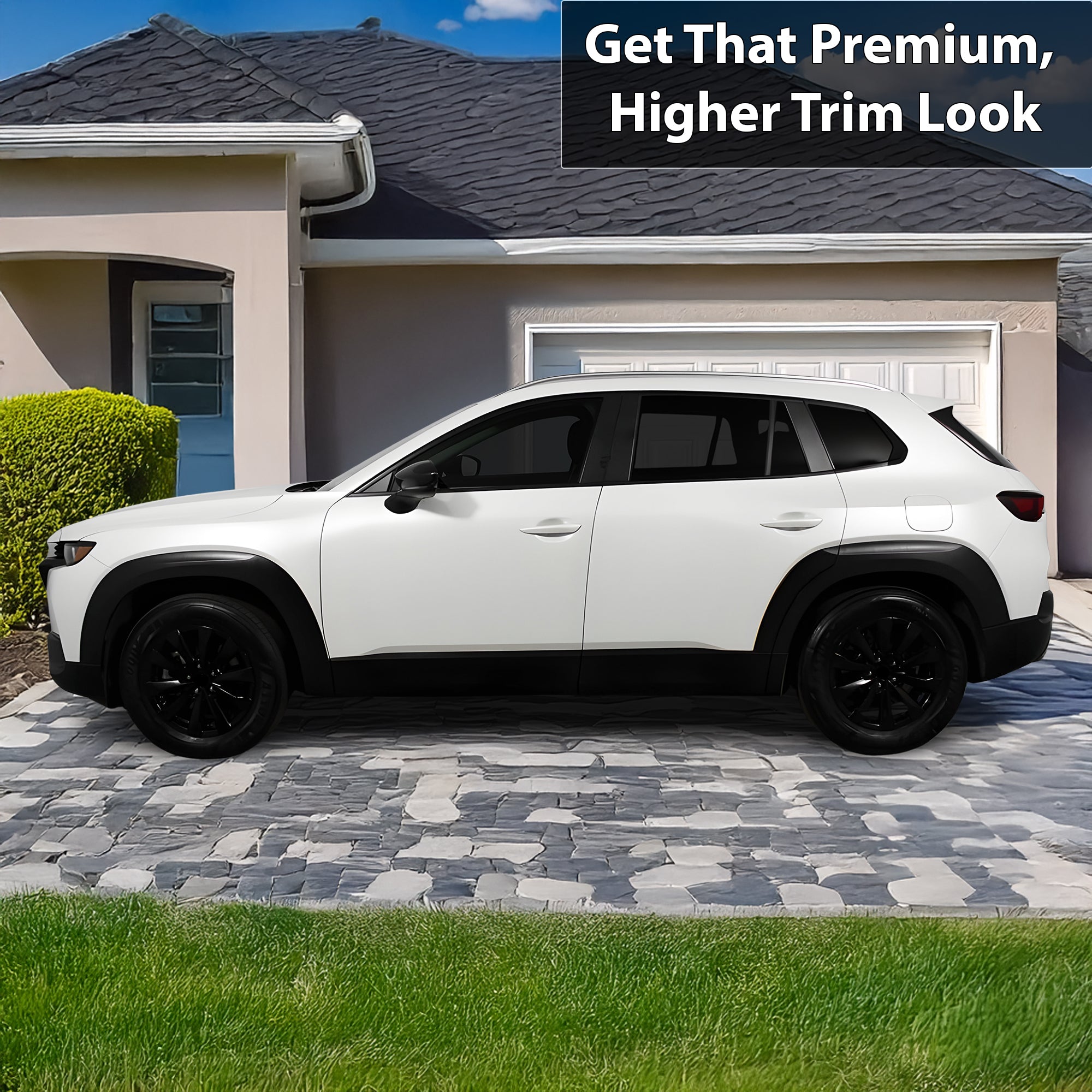 Vinyl Chrome Delete Blackout Decal Stickers Overlay Film Fits Mazda Cx - 50 2022 - 2025 - Bogar Tech Designs