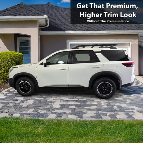 Nissan Pathfinder 2022-2026 Wheels Blackout Chrome Delete Kit – Precut ...