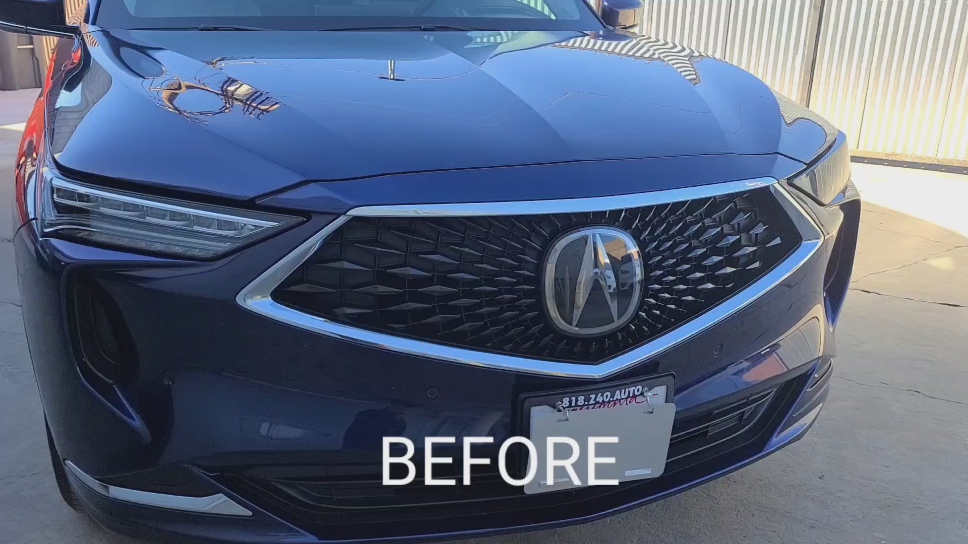 Acura MDX 2022-2026 Blackout Chrome Delete Kit - Precut Gloss Black Vinyl Overlays