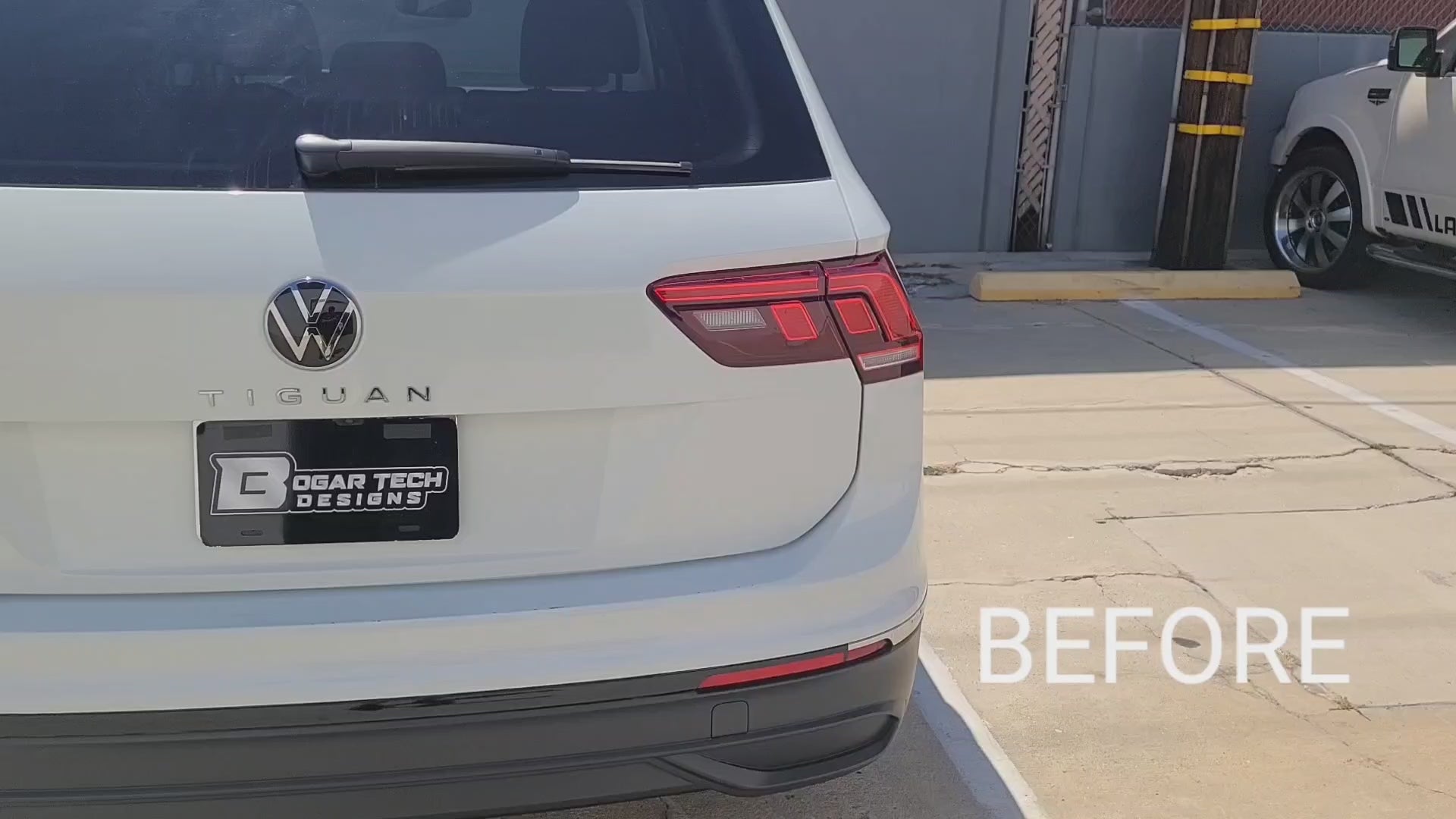 Full Headlight Taillight Precut Smoked PPF Tint Kit Film Overlay Fits Volkswagen Tiguan 2018-2024