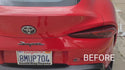 Full Headlight Taillight Precut Smoked PPF Tint Kit Film Overlay Fits Toyota Supra 2020-2023