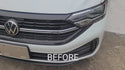 Vinyl Chrome Delete Wheel Rim Front Grille Trim Blackout Decal Stickers Overlay Film Fits Volkswagen Jetta 2019-2024