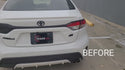 Full Headlight Taillight Precut Smoked PPF Tint Kit Film Overlay Fits Toyota Corolla