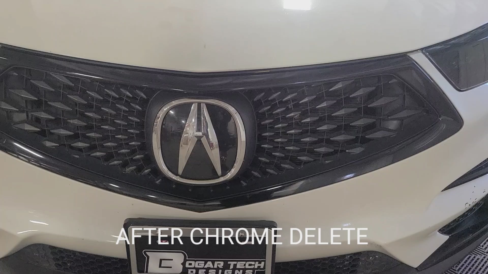 Acura RDX 2019-2026 Blackout Chrome Delete Kit - Precut Gloss Black Vinyl Overlays
