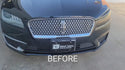 Vinyl Chrome Delete Grille Side Window Rear Blackout Decal Stickers Overlay Film Fits Lincoln MKZ