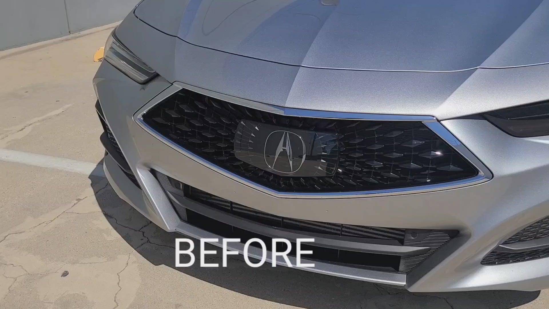 Acura TLX 2021-2025 Blackout Chrome Delete Kit - Precut Gloss Black Vinyl Overlays