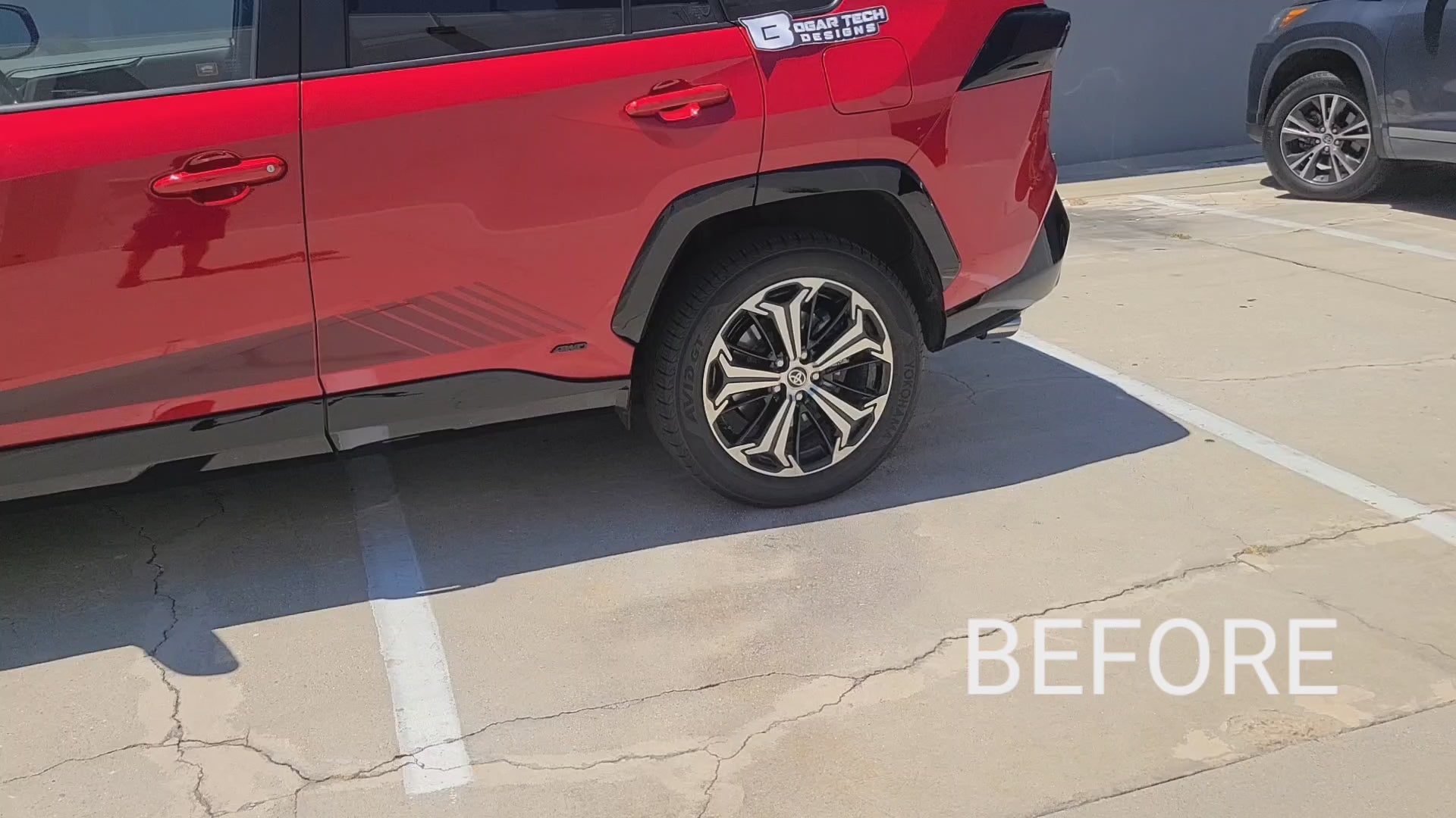 Vinyl Chrome Delete Grille Side Window Rear Wheel Blackout Decal Stickers Overlay Film Fits Toyota Rav4 2019-2025
