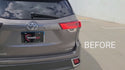 Full Headlight Taillight Precut Smoked PPF Tint Kit Film Overlay Fits Toyota Highlander 2016 - 2019