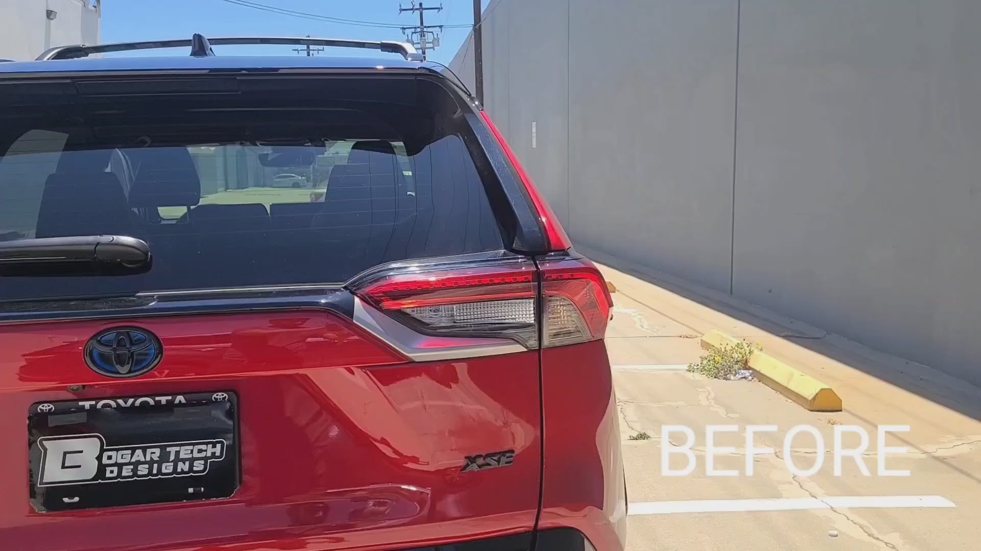 Tinted Taillight Third Brake Reflector Headlight Reverse Light Overlay Tint Film Fits Toyota Rav4 2019-2025