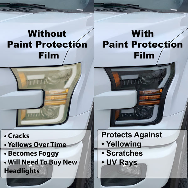 Fits Cadillac CT5 2020-2024 Full Headlight Taillight Precut Smoked PPF Tint Kit Film Overlay  - Bogar Tech Designs