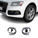 Fits Audi Q5 2013-2017 Vinyl Chrome Delete Grille Blackout Decal Stickers Overlay Film - Bogar Tech Designs