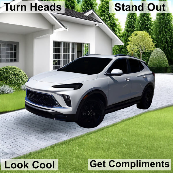 Fits Buick Encore GX 2024-2025 Full Headlight Taillight Precut Smoked PPF Tint Kit Film Overlay  - Bogar Tech Designs