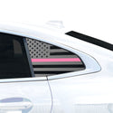Fits BMW 2 Series 2020-2024 Quarter Window American Flag Vinyl Decal Stickers - Bogar Tech Designs