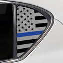 Fits Lexus CT200 2011-2018 Quarter Window American Flag Vinyl Decal Stickers - Bogar Tech Designs