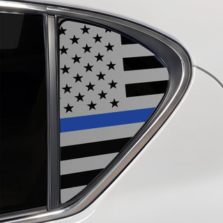 Fits Lexus CT200 2011-2018 Quarter Window American Flag Vinyl Decal Stickers - Bogar Tech Designs