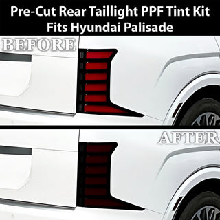 Fits Hyundai Palisade 2026-2027 Full Headlight Taillight Precut Smoked PPF Tint Kit Film Overlay  - Bogar Tech Designs