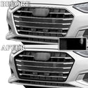 Fits Audi A4 2020-2025 Vinyl Chrome Delete Grille Blackout Decal Stickers Overlay Film - Bogar Tech Designs