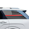 Fits Hyundai Palisade 2026-2027 Quarter Window American Flag Vinyl Decal Stickers - Bogar Tech Designs