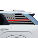 Fits Hyundai Palisade 2026-2027 Quarter Window American Flag Vinyl Decal Stickers - Bogar Tech Designs