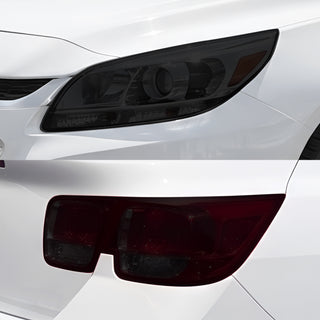 Fits Chevrolet Malibu 2013-2015 Full Headlight Taillight Precut Smoked PPF Tint Kit Film Overlay  - Bogar Tech Designs