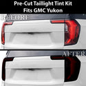 Fits GMC Yukon 2025-2027 Full Headlight Taillight Precut Smoked PPF Tint Kit Film Overlay  - Bogar Tech Designs