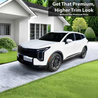 Fits Kia Sportage 2026-2027 Vinyl Chrome Delete Grille Blackout Decal Stickers Overlay Film - Bogar Tech Designs