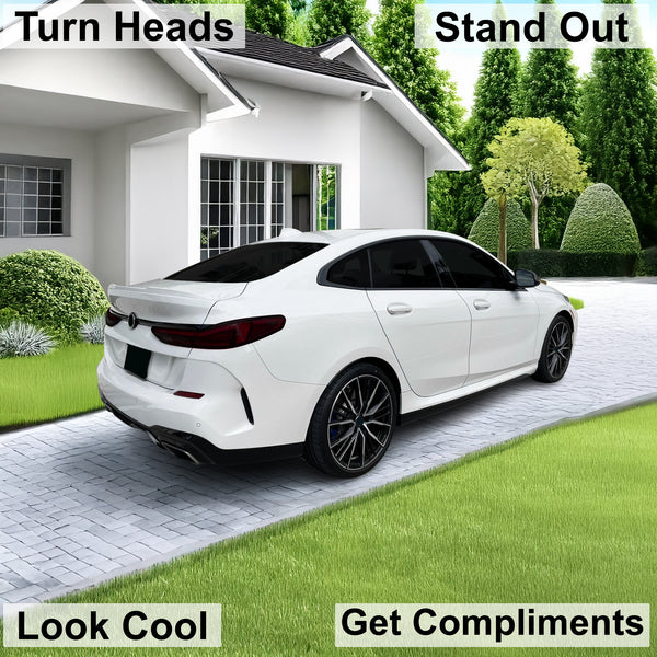 Fits BMW 2 Series 2020-2024 Full Headlight Taillight Precut Smoked PPF Tint Kit Film Overlay  - Bogar Tech Designs