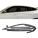 Fits BMW X6 2019-2023 Vinyl Chrome Delete Grille Blackout Decal Stickers Overlay Film - Bogar Tech Designs
