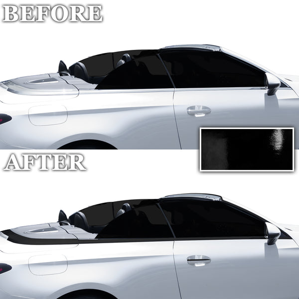 Fits Mercedes-Benz CLE 2024-2026 Vinyl Chrome Delete Grille Blackout Decal Stickers Overlay Film - Bogar Tech Designs