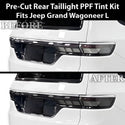 Fits Jeep Grand Wagoneer L 2026-2027 Full Headlight Taillight Precut Smoked PPF Tint Kit Film Overlay  - Bogar Tech Designs