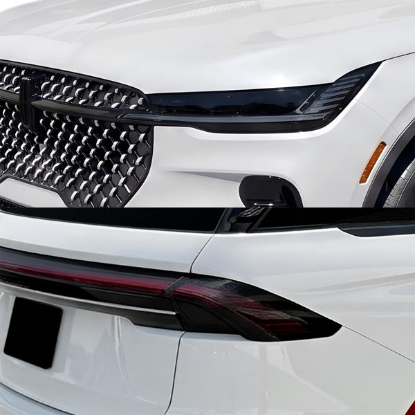 Fits Lincoln Nautilus 2024-2026 Full Headlight Taillight Precut Smoked PPF Tint Kit Film Overlay  - Bogar Tech Designs