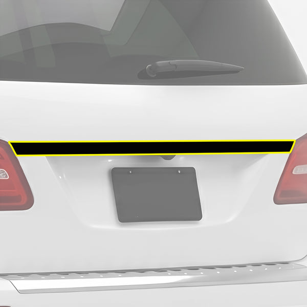 Fits Mercedes-Benz GLS 2017-2019 Vinyl Chrome Delete Grille Blackout Decal Stickers Overlay Film