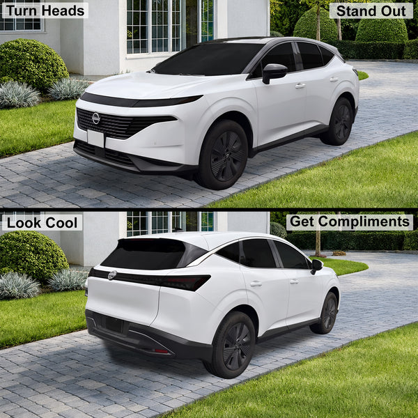 Fits Nissan Murano 2025-2026 Full Headlight Taillight Precut Smoked PPF Tint Kit Film Overlay  - Bogar Tech Designs
