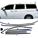 Fits Nissan Quest 2011-2017 Vinyl Chrome Delete Grille Blackout Decal Stickers Overlay Film - Bogar Tech Designs