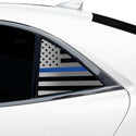 Fits Chevrolet Malibu 2013-2015 Quarter Window American Flag Vinyl Decal Stickers - Bogar Tech Designs