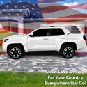 Fits Toyota 4Runner 2025-2026 Quarter Window American Flag Vinyl Decal Stickers - Bogar Tech Designs