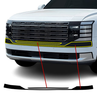 Fits Hyundai Palisade 2026-2027 Vinyl Chrome Delete Grille Blackout Decal Stickers Overlay Film - Bogar Tech Designs