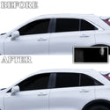 Fits Cadillac XT4 2019-2023 Vinyl Chrome Delete Grille Blackout Decal Stickers Overlay Film - Bogar Tech Designs
