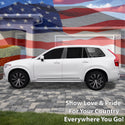 Fits Volvo XC90 2020-2025 Quarter Window American Flag Vinyl Decal Stickers - Bogar Tech Designs