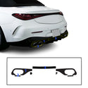 Fits Mercedes-Benz CLE 2024-2026 Vinyl Chrome Delete Grille Blackout Decal Stickers Overlay Film - Bogar Tech Designs