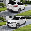 Fits Nissan Pathfinder 2013-2016 Full Headlight Taillight Precut Smoked PPF Tint Kit Film Overlay  - Bogar Tech Designs
